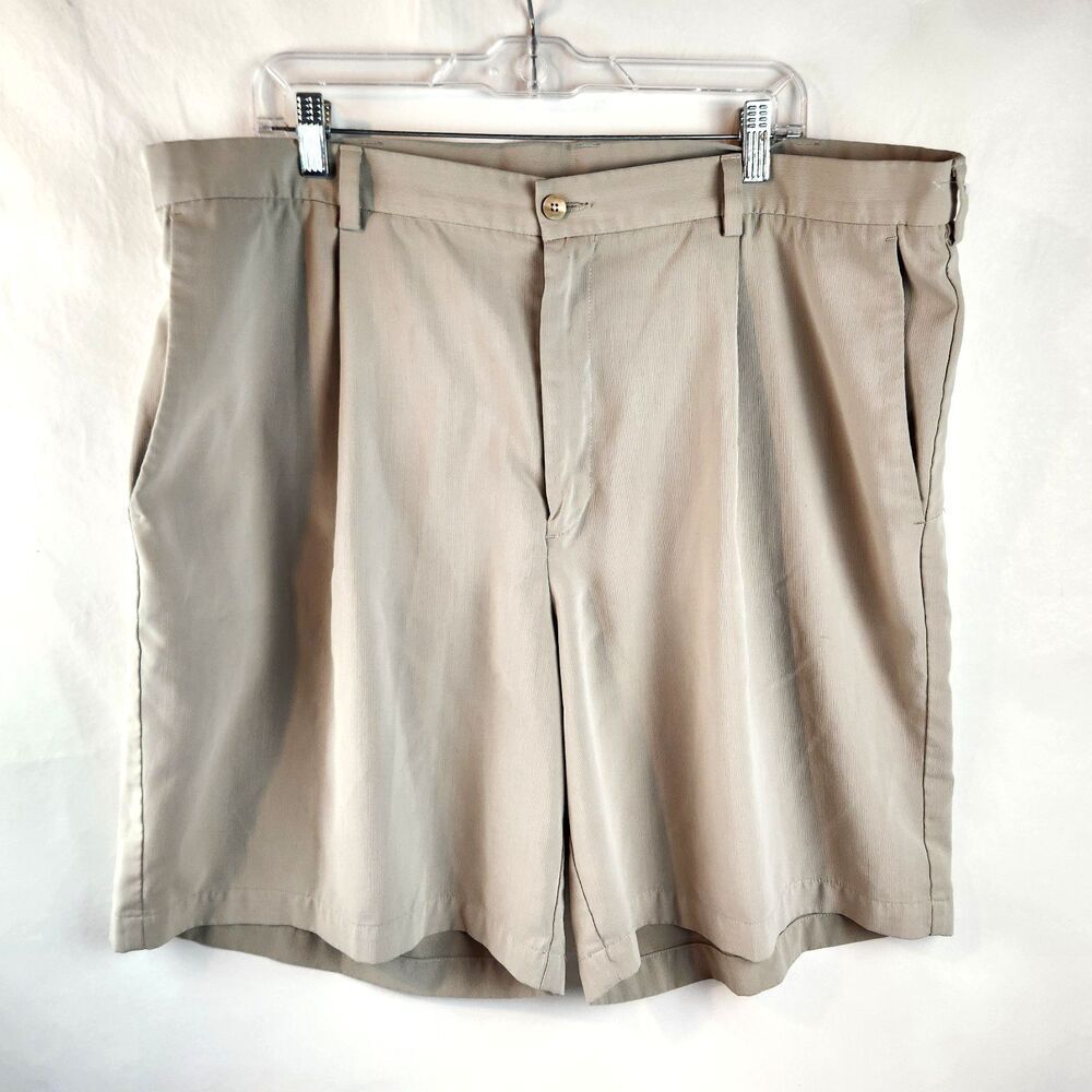 Nike Shorts Mens 42 Beige Golf Dri-Fit Performance Athletic Casual Lightweight